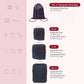 Set de cubes de rangement compressibles étanches pour valise et voyage organisé