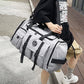 Sac de voyage en nylon imperméable avec compartiment chaussures