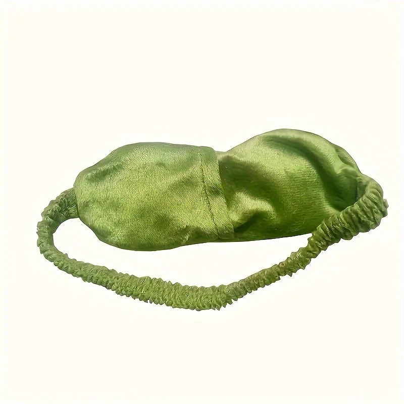 Masque de Nuit Grenouille 3D Doux et Amusant