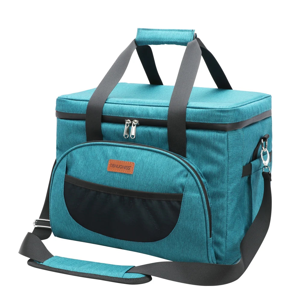 Sac isotherme 16L/28L – Étanche & port épaule pour pique-nique