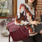 Sac à dos vintage en cuir souple