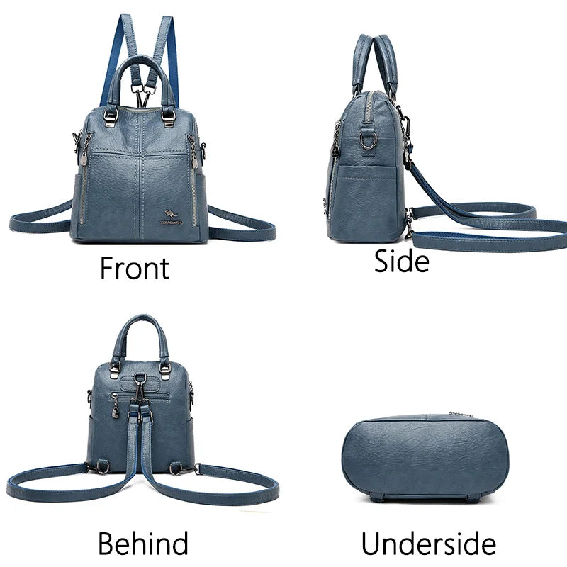 Sac à main multifonction femme en cuir PU