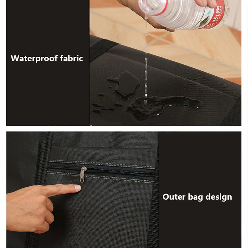 Sac de rangement imperméable pliable grand format