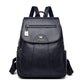 Sac à dos vintage en cuir souple