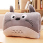 Coussin de voyage chauffe-mains en peluche dessin animé confort