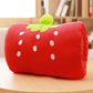 Coussin de voyage chauffe-mains en peluche dessin animé confort