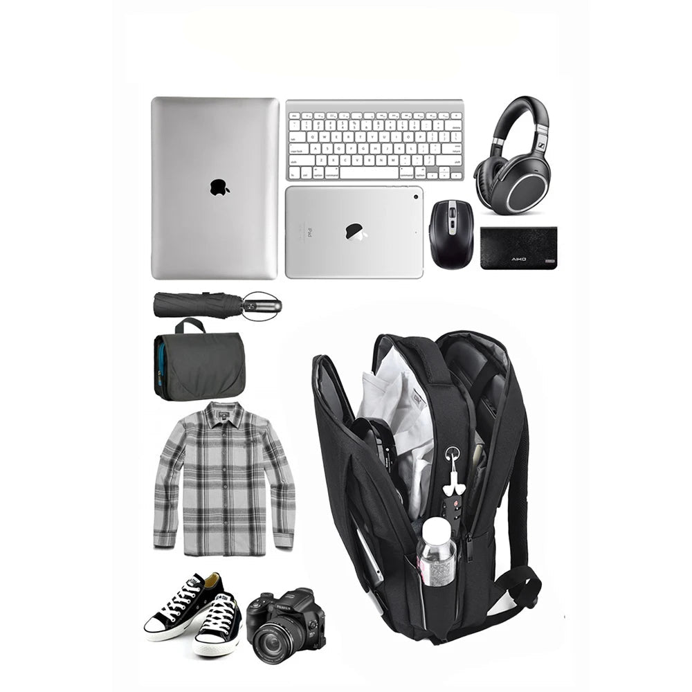 Sac à Dos de Voyage Business Antivol – Étanche et Connecté