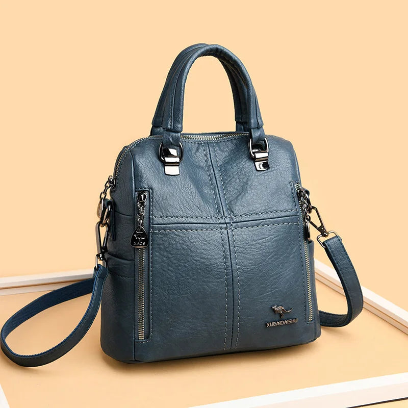 Sac à main multifonction femme en cuir PU