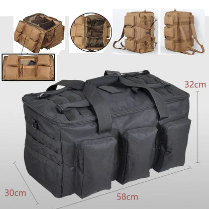 Sac de Voyage Tactique Duffel 55L Multifonction