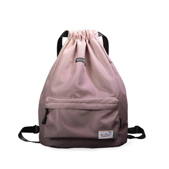Sac de sport étanche à cordon multipoches grande capacité