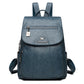 Sac à dos vintage en cuir souple