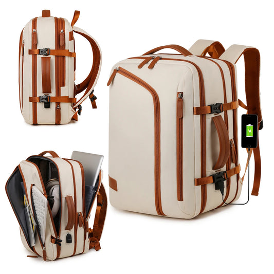 Sac à dos business élégant nylon imperméable avec port USB