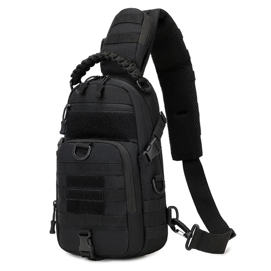 Sac bandoulière tactique homme nylon imperméable 18cm