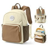 Sac à dos enfant coloré léger imperméable, coloris bleu