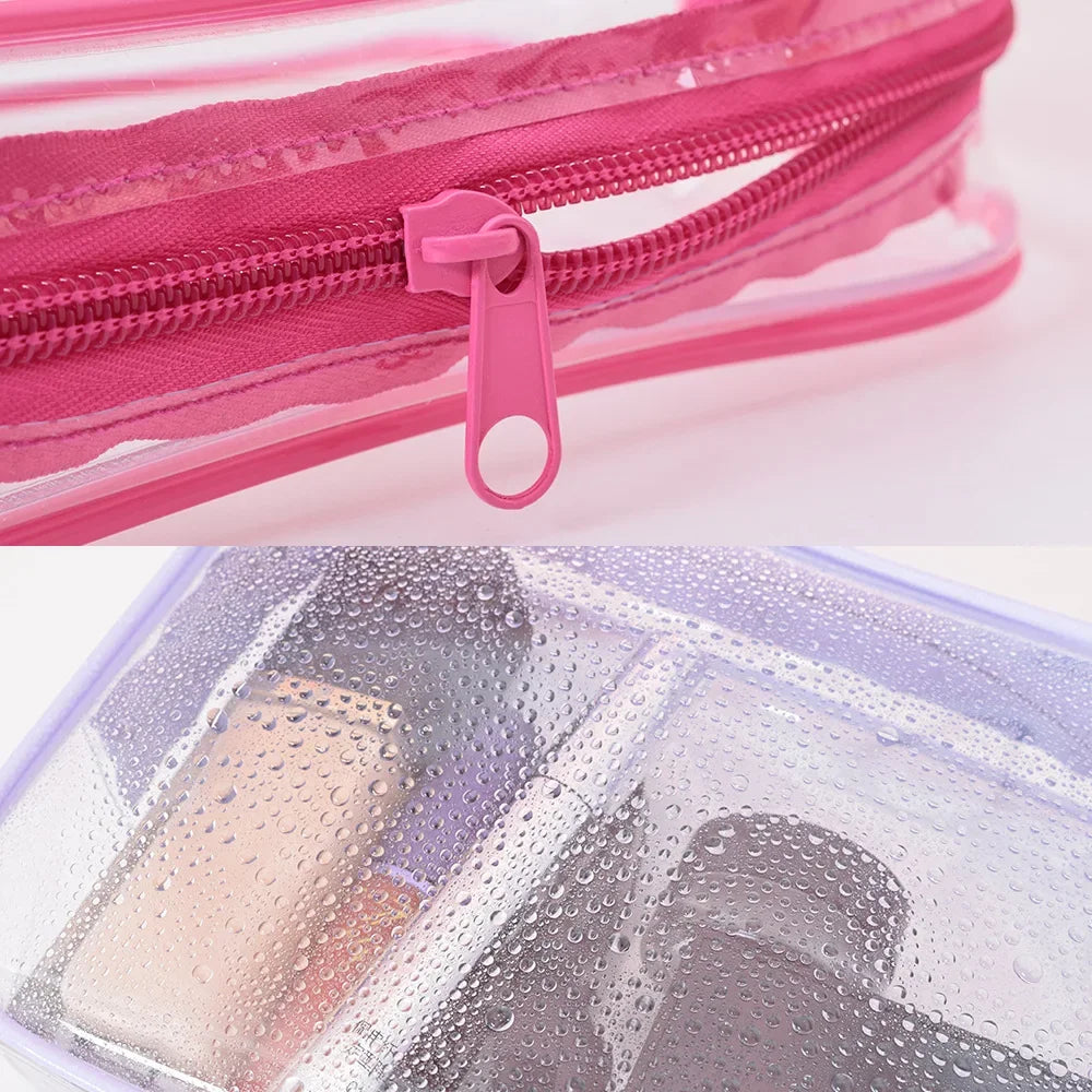 Trousse de toilette transparente enfant voyage