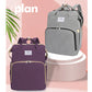 Sac à Langer Multifonction avec Lit Pliant Intégré – Nylon Résistant & Grande Capacité