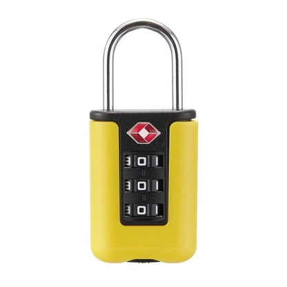 Cadenas TSA à Code 3 Chiffres – Sécurité Valises de Voyage