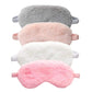 Masque de sommeil doux en peluche