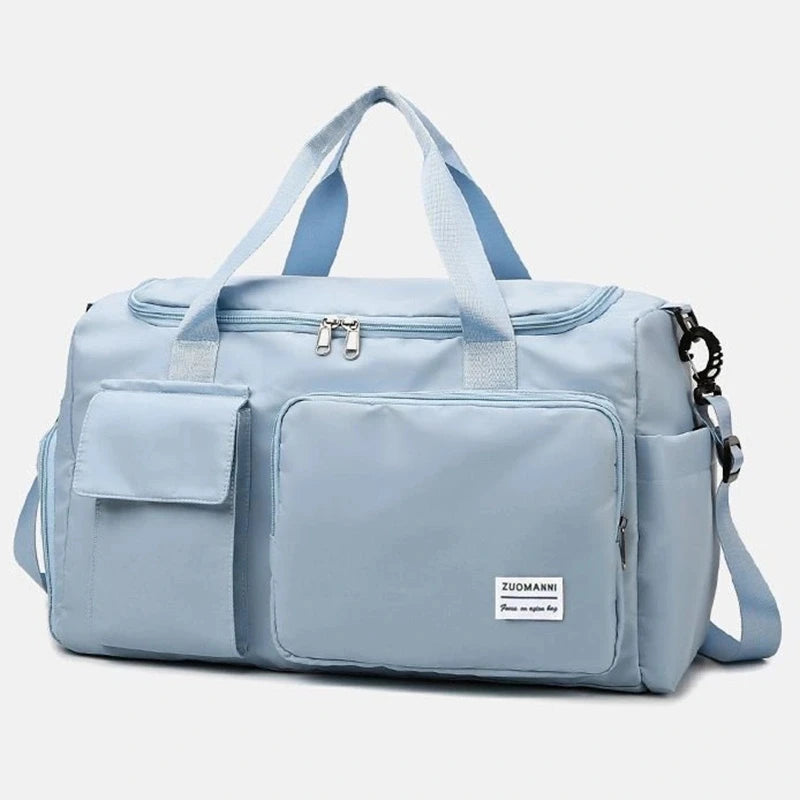 Sac de Voyage Femme 35L Compartiment Chaussures & Séparation Humide