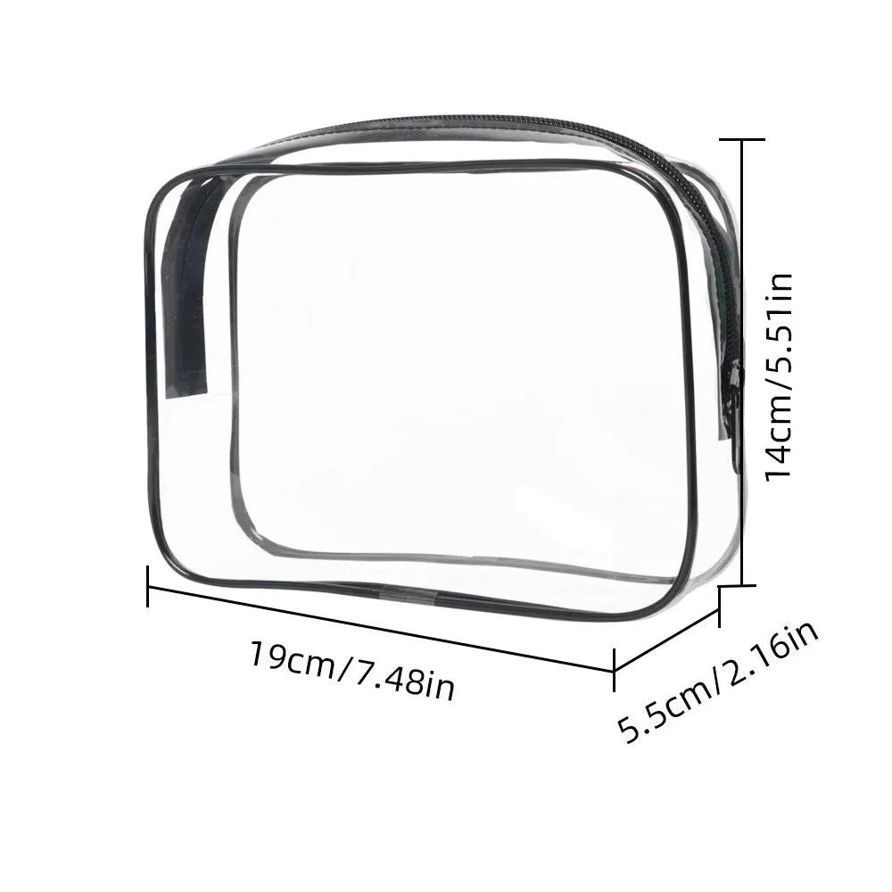 Trousse de toilette transparente enfant voyage