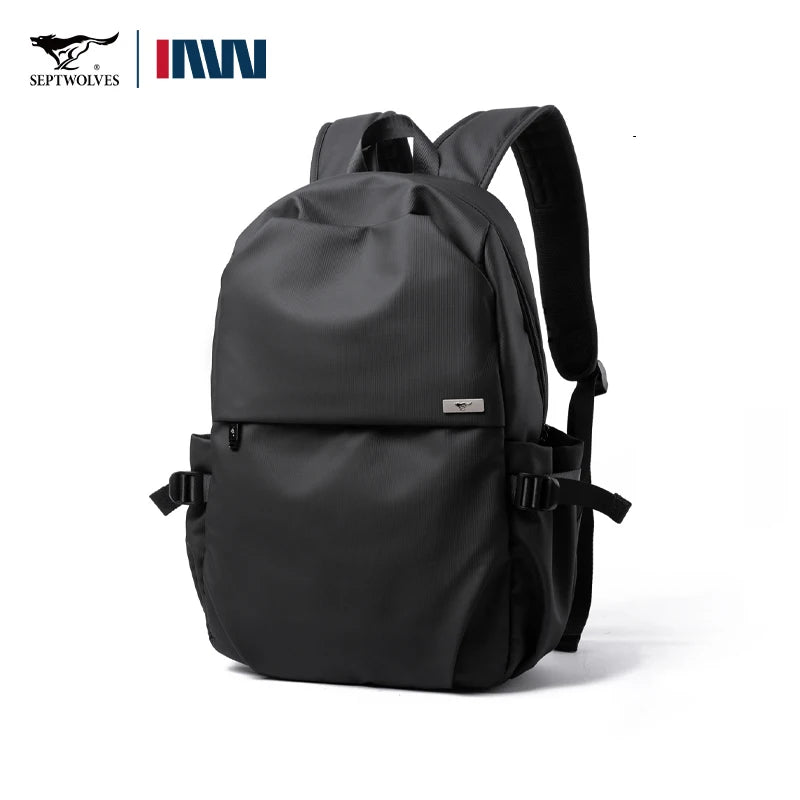 Sac à dos business en cuir synthétique imperméable