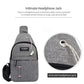 Sac bandoulière homme étanche pour voyage et activités sportives