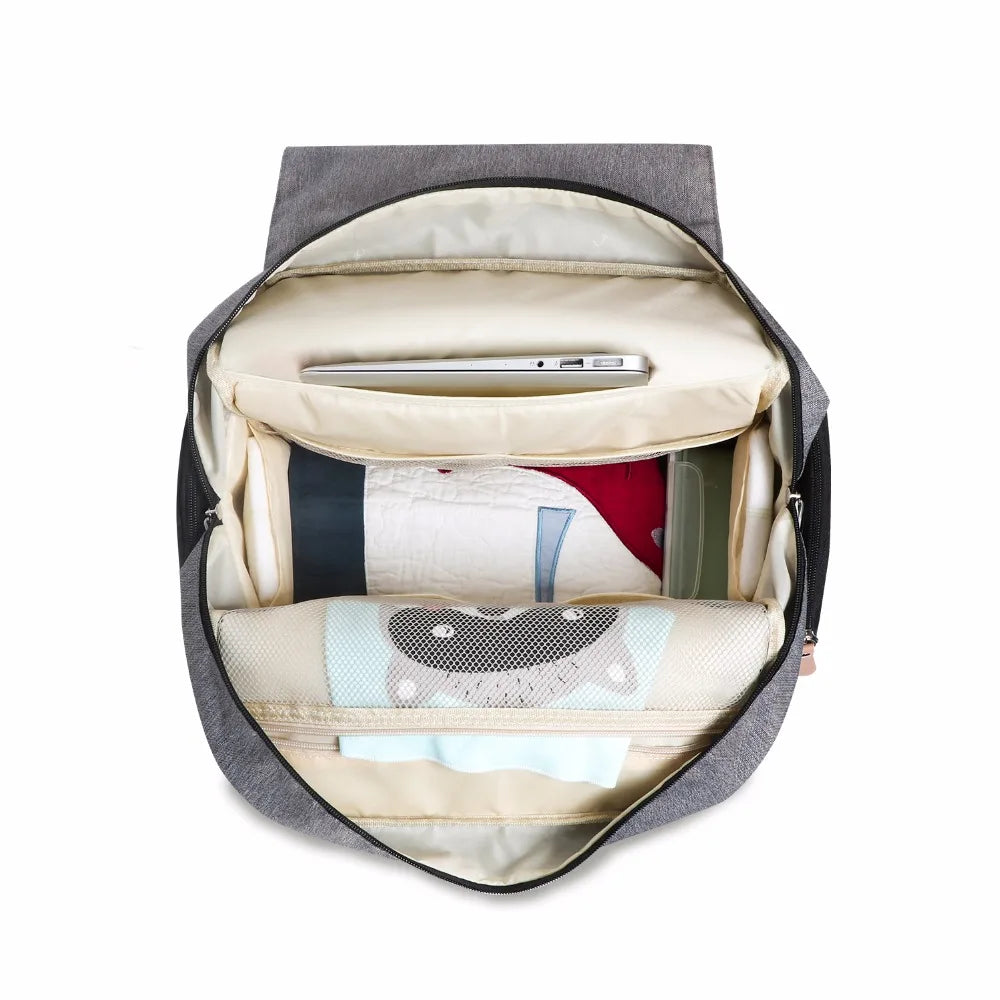 Sac à langer LANDUO grande capacité – Sac à dos multifonction pour maman et bébé