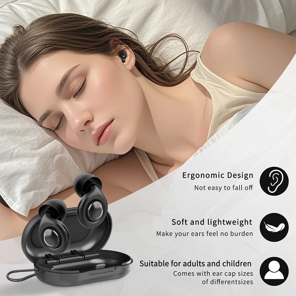Bouchons d’oreilles antibruit en silicone réutilisables