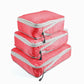Set de cubes de rangement compressibles en nylon étanche pour valise