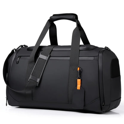 Sac de Voyage Homme Sport Résistant Grande Capacité 40L, coloris vert