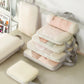 Set de 5 cubes de rangement compressibles en polyester pour valise et voyage
