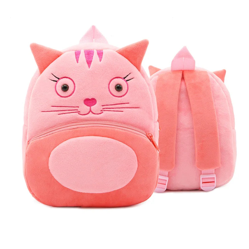 Sac à dos enfant animaux en peluche