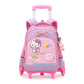 Sac à dos à roulettes enfant Hello Kitty