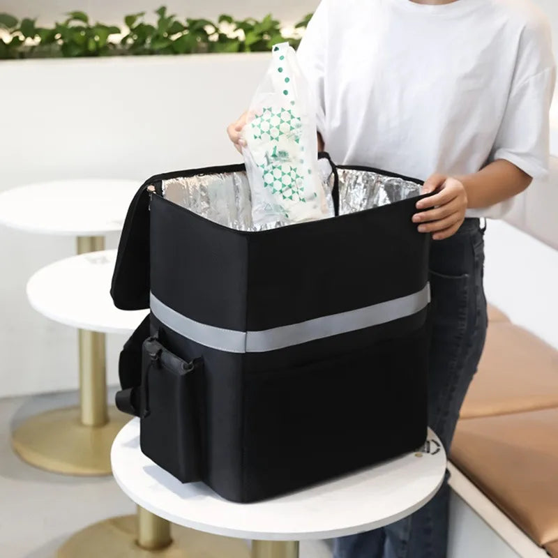 Sac à dos isotherme XXL 35L – Livraison & transport alimentaire étanche