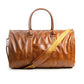 Sac de voyage pliable en cuir PU avec rangement costume