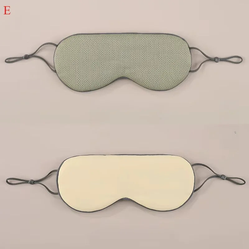 Masque de sommeil coréen léger réversible chaud et frais