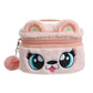 Trousse de toilette enfant peluche licorne yeux brodés