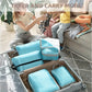Set de cubes de rangement compressibles en nylon étanche pour valise