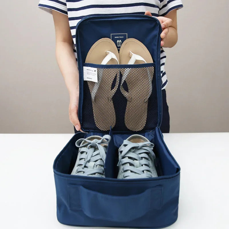 Pack 5 Sacs de Rangement Chaussures Étanches – Organisateurs de Voyage Portables en Nylon