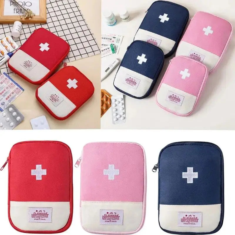 Pochette Médicale d’Urgence en Oxford – Trousse de Premiers Secours Portable