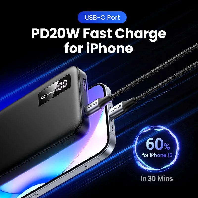 UGREEN Power Bank 10000mAh 22.5W PD20W
