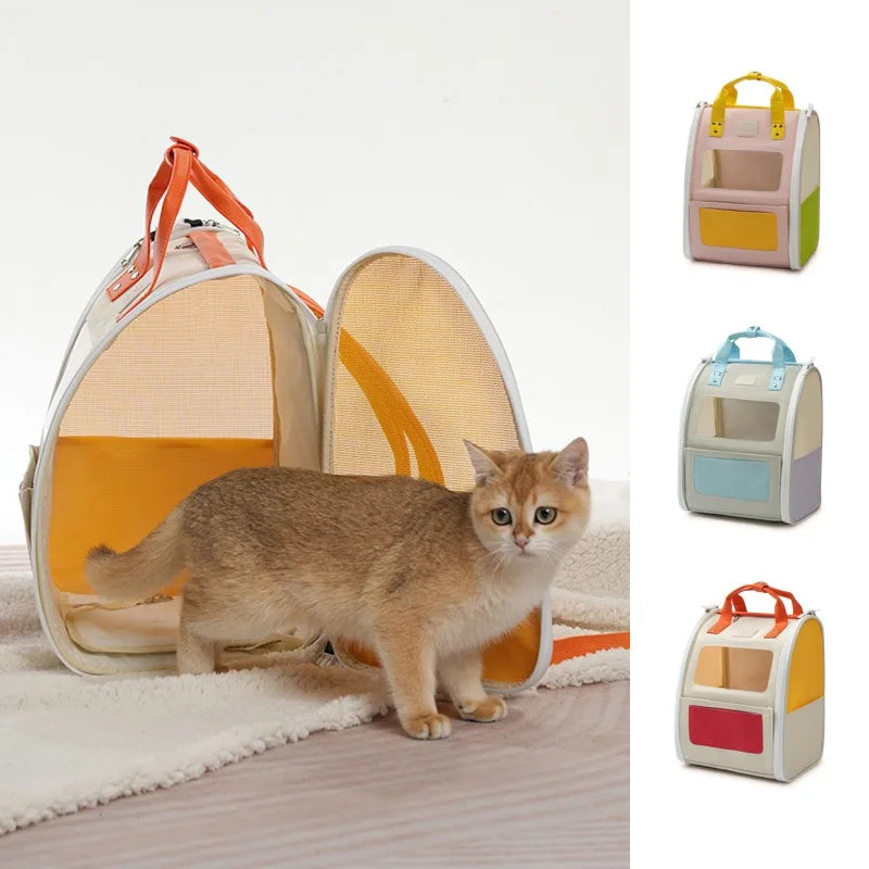 Sac à Dos de Transport Pliable pour Chats
