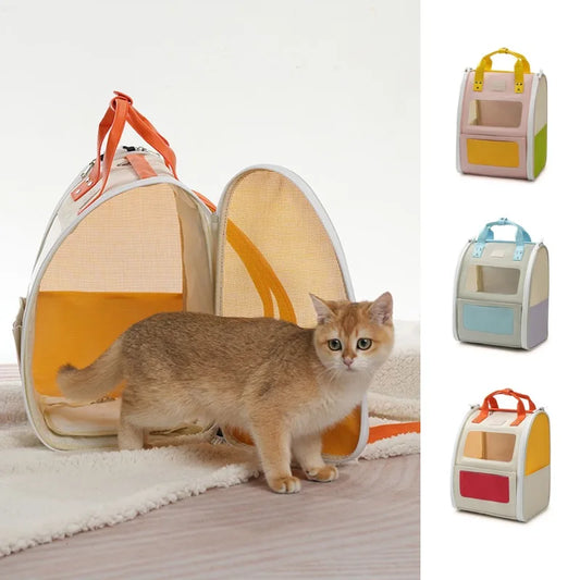 Sac à Dos de Transport Pliable pour Chats