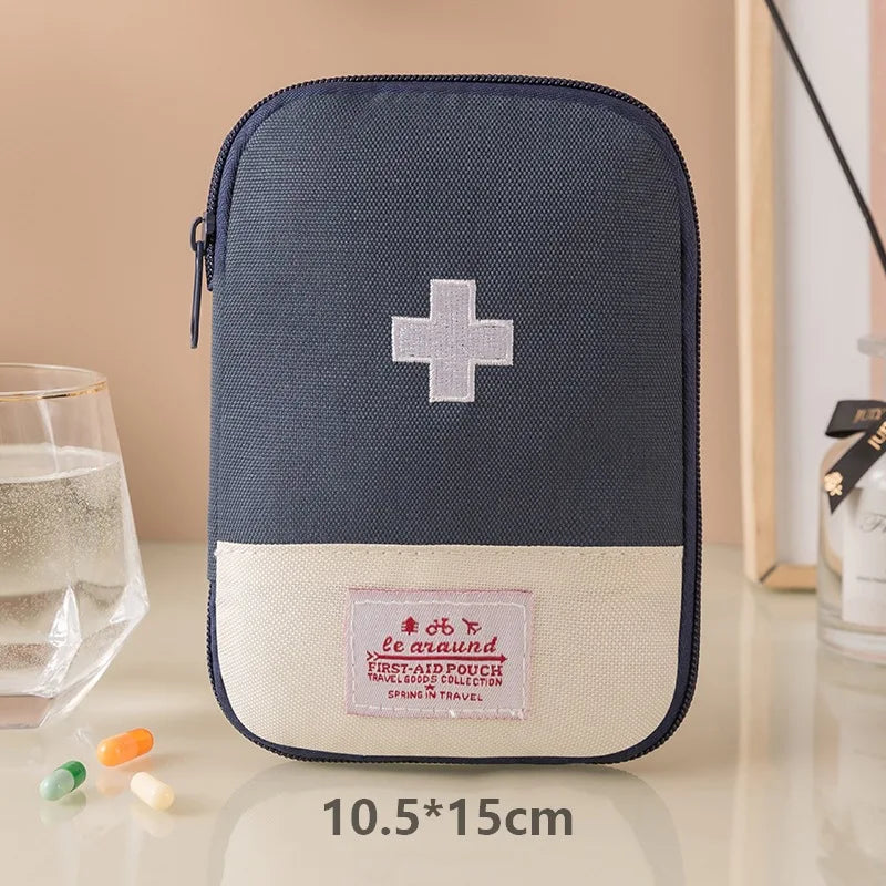 Pochette Médicale d’Urgence en Oxford – Trousse de Premiers Secours Portable