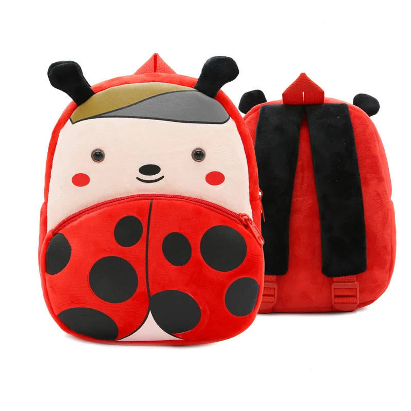 Sac à dos enfant animaux en peluche