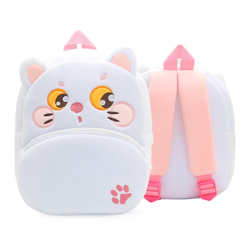 Sac à dos enfant animaux en peluche