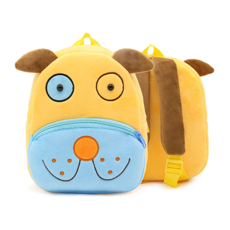 Sac à dos enfant animaux en peluche