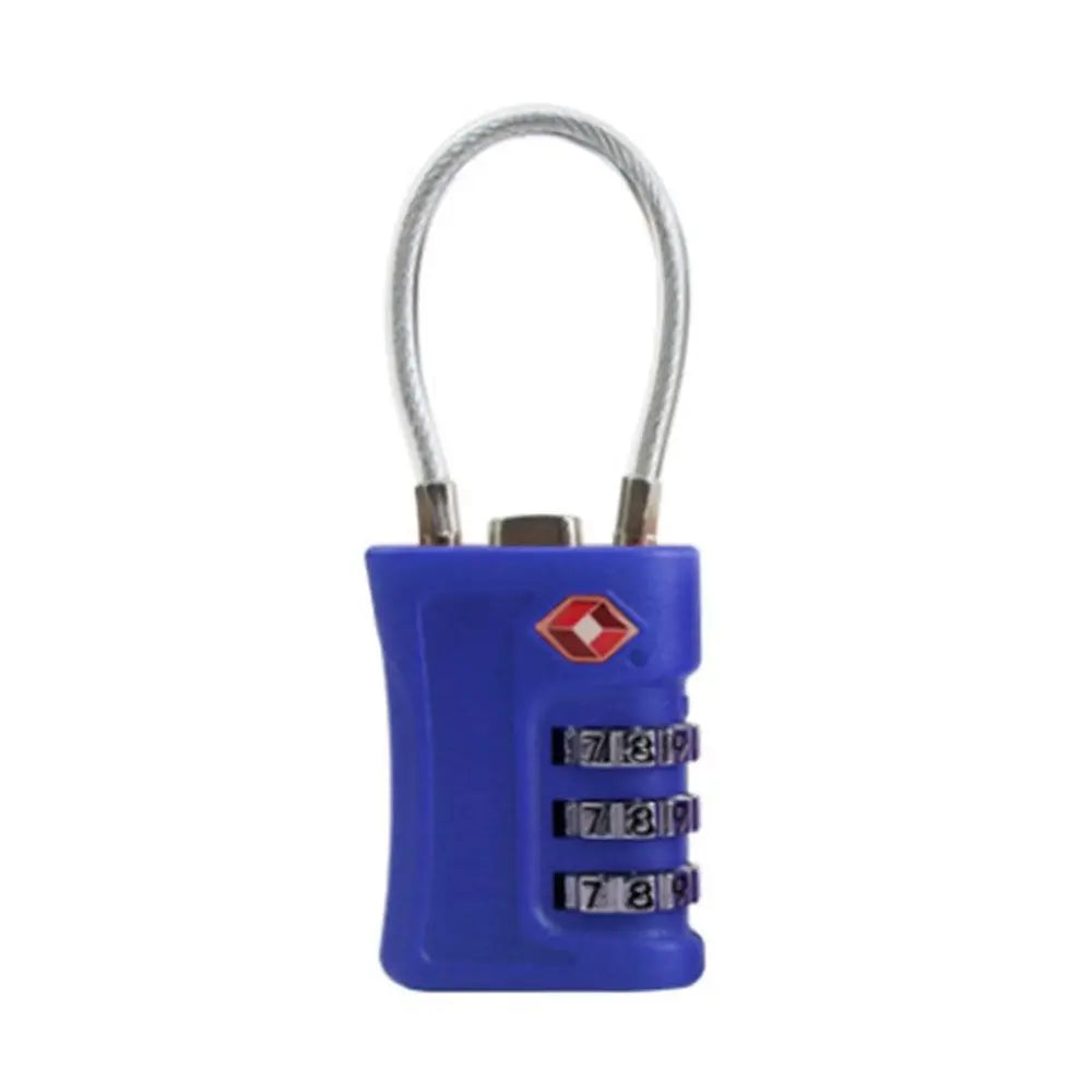 Cadenas TSA à Code Couleurs – 3 Chiffres Antivol pour Bagages