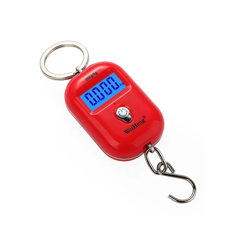 Mini Pèse-Bagage Porte-Clés 25 kg