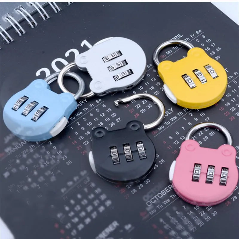 Cadenas à Code 3 Chiffres en Alliage de Zinc – Sécurité Voyage et Casier